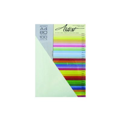 Копирна хартия Artist Color 80g опаковка 100 зелен 28