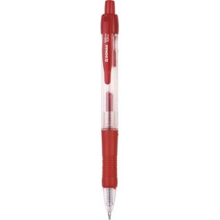 Химикалка Donau Гел с механизъм, 0.5 mm, червен