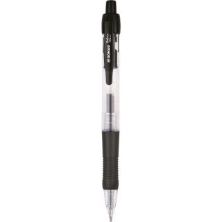 Химикалка Donau Гел с механизъм, 0.5 mm, черен