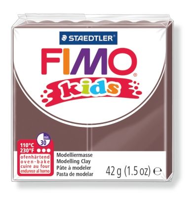 Полимерна глина Staedtler Fimo Kids,42g, кафяв 7