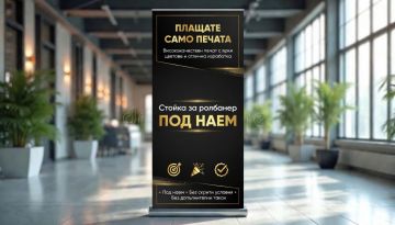 Ролбанер под наем за Вашето специално събитие!