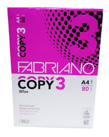 Fabriano Копирна хартия Copy 3, A4, 80 g/m2, 500л.