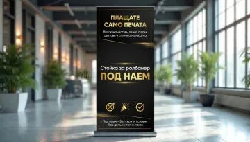 Ролбанер под наем за Вашето специално събитие!