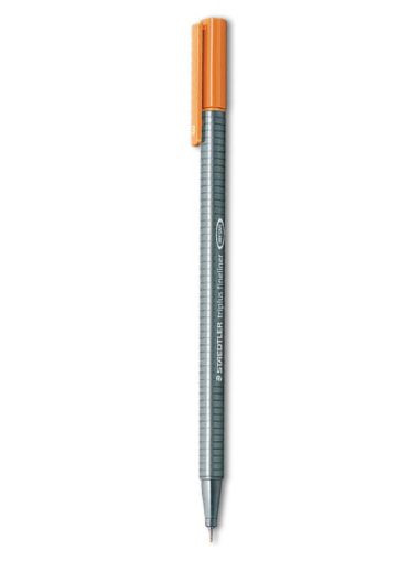 Тънкописец Staedtler Triplus 334, свкафяв 7