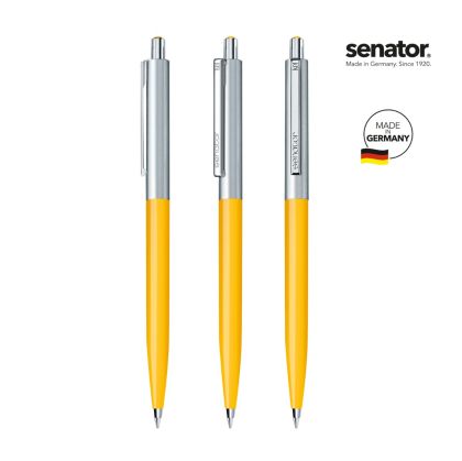 Химикалка Senator Point Metal 3317, жълта 7408
