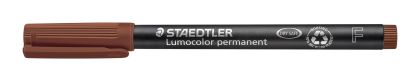 Маркер Staedtler Lumocolor 318 OHP F, кафяв