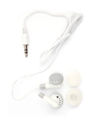 Стерео слушалки Fiesta Earphones FIS, БЯЛ