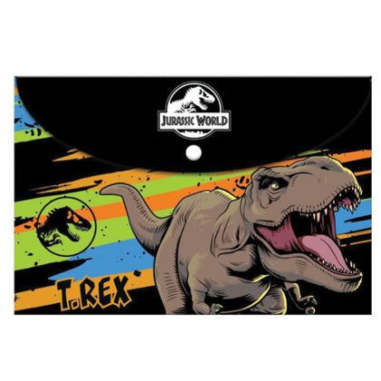 Папка с копче, А4, JURASSIC 2