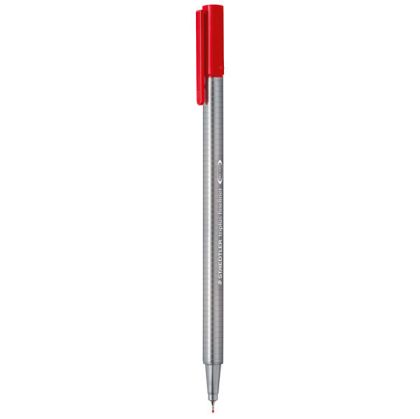 Тънкописец Staedtler Triplus 334, червен 2