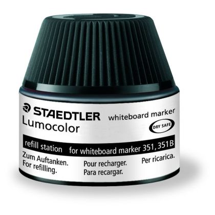 Мастило Staedtler488 51 за Маркер за бяла дъска, 20ml, черен