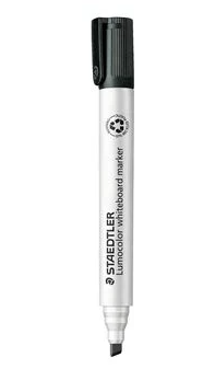 Маркери Staedtler Lumocolor 351 за бяла дъска скосен връх,