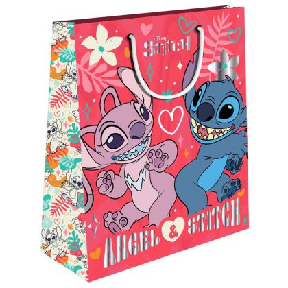 Подаръчна торбичка License Foil J,33x12x45cm, Lilo&Stitch