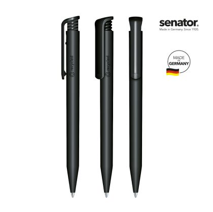 Химикалка Senator Super Hit Matt Recycled 3304, черен