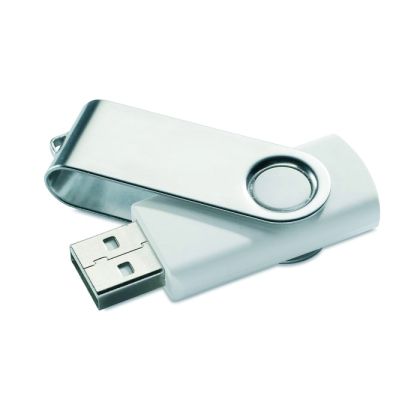 USB памет, 4GB, бяла