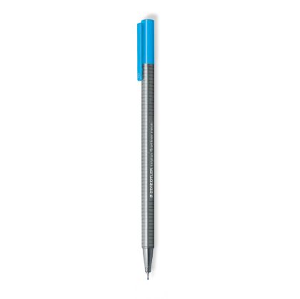 Тънкописец Staedtler Triplus 334, неон син 301