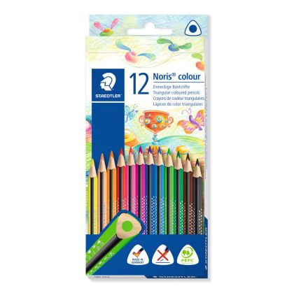 Цветни моливи Staedtler Noris Colour 187, 12 цвята