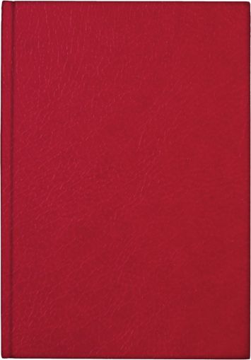 Бележник КБ 11, А5, 176 страници, книговезко платно, червен