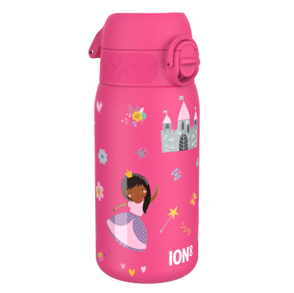 Бут. за вода Ion8 Print, метална, 400ml, Princess