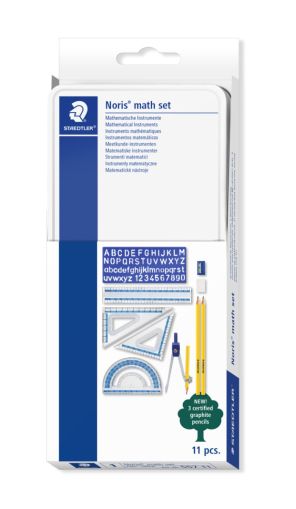 Комплект за чертане STAEDTLER Math Set, 11 части