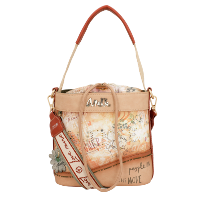 Чанта Anekke Piece&Love Flower, 20x23x8 cm
