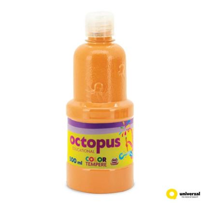 Темперна боя Octopus, 500 мл в бутилка, охра