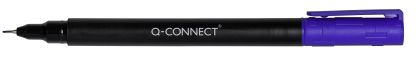 Маркер Q-Connect за CD/DVD, S, 0.4 mm, син