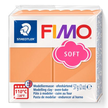 Полимерна глина Staedtler Fimo Soft, 57g,оранжев T4