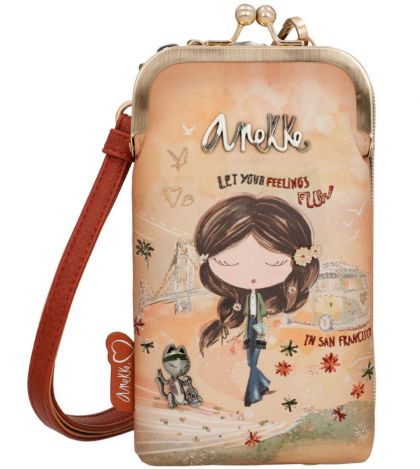 Чанта Anekke Piece&Love Camel, 11x19x5 cm