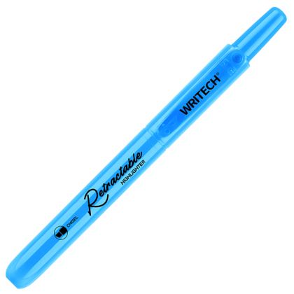 Текстмаркер с механизъм Writech, син