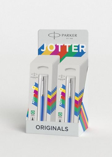 Дисплей Parker Jotter Original, 12 химикалки, блистер