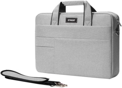 Чанта за лаптоп Street Sleek, 42x5x31cm, GREY