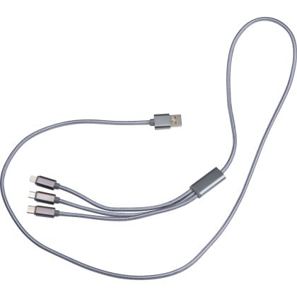 USB кабел за зареждане 4в1, 120 см