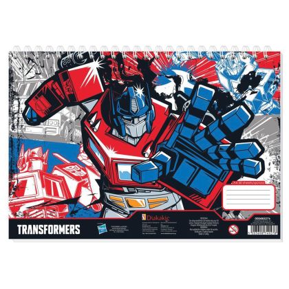 Скицник със спирала А4, 30л, TRANSFORM