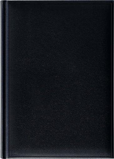 Календар-бележник Lediberg Balacron 894 А5, 2026, черен