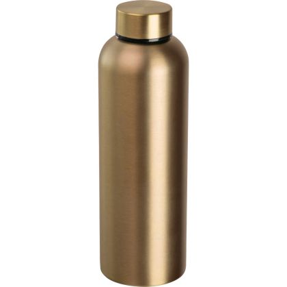 Метална бутилка за вода, 700ml, бронз