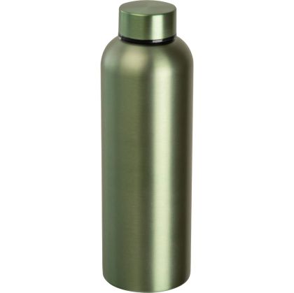 Метална бутилка за вода, 700ml, зелена