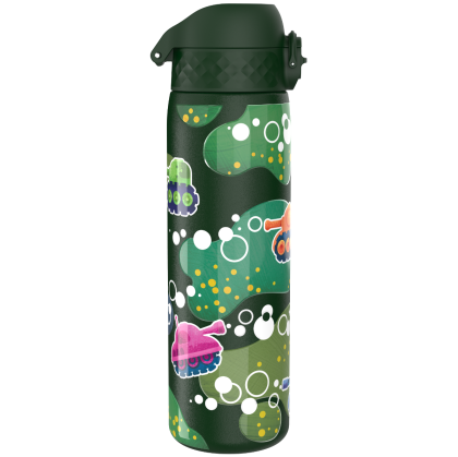 Бутилка за вода Ion8 Print, метална, 600ml, Tanks