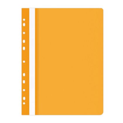 Папка Office Products с прозрачно лице европерф, оранж