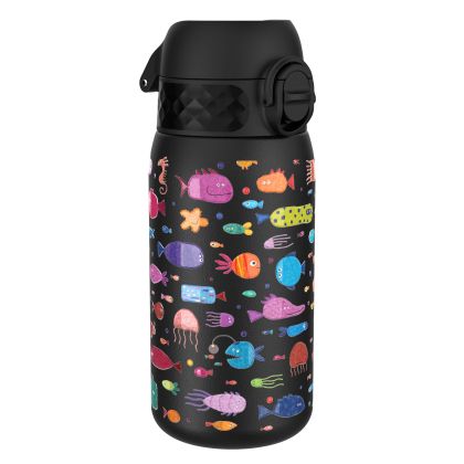 Термо бутилка за вода Ion8 Print, метална, 320ml, Fish