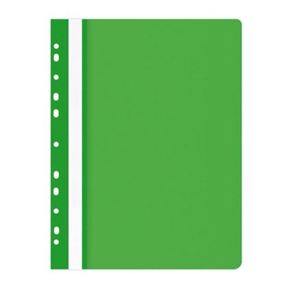 Папка Office Products с прозрачно лице европерф, зелен