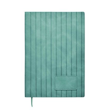 Бележник Tintray А5, 80л, PU корица, ПЕТРОЛ