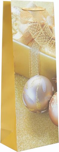 Подаръчна торбичка XMAS Special Bottle, 13x36x9cm