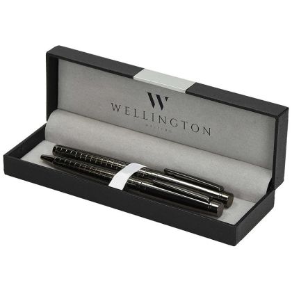 Комплект Wellington York, химикалка и ролер