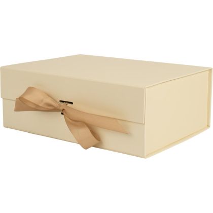 Подаръчна кутия 29x22x10,5cm, бежова