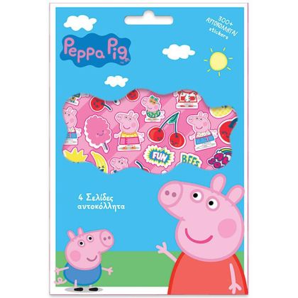 Книжка с над 300 стикера, Peppa Pig