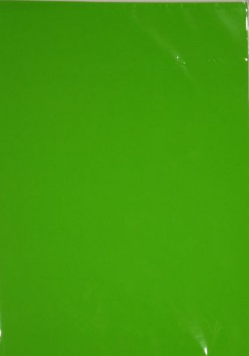 Самозалепваща хартия А4, опаковка 10, зелен неон