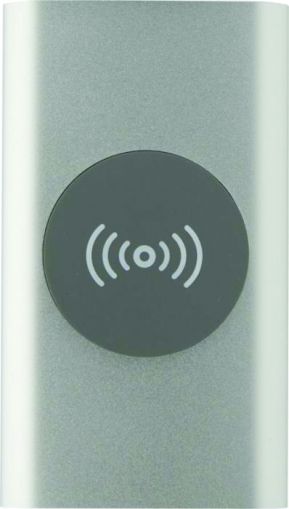 Безжична преносима батерия Juice, 4000 mAh, сребр