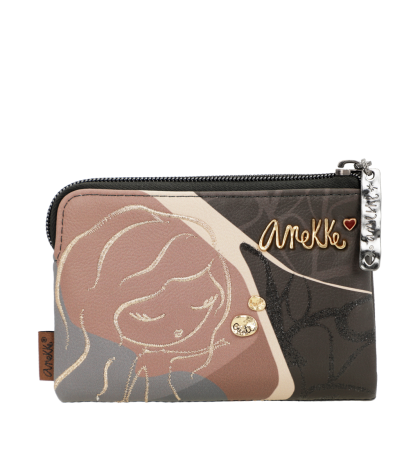 Портфейл Anekke Piece&Love Camel, 15х10х3см