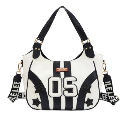 Чанта Nikky 31х23х11cm, БЯЛ