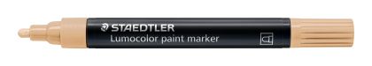 Маркер Staedtler Lumocolor Paint 349, акрилен, НЕОНБЕЖОВ